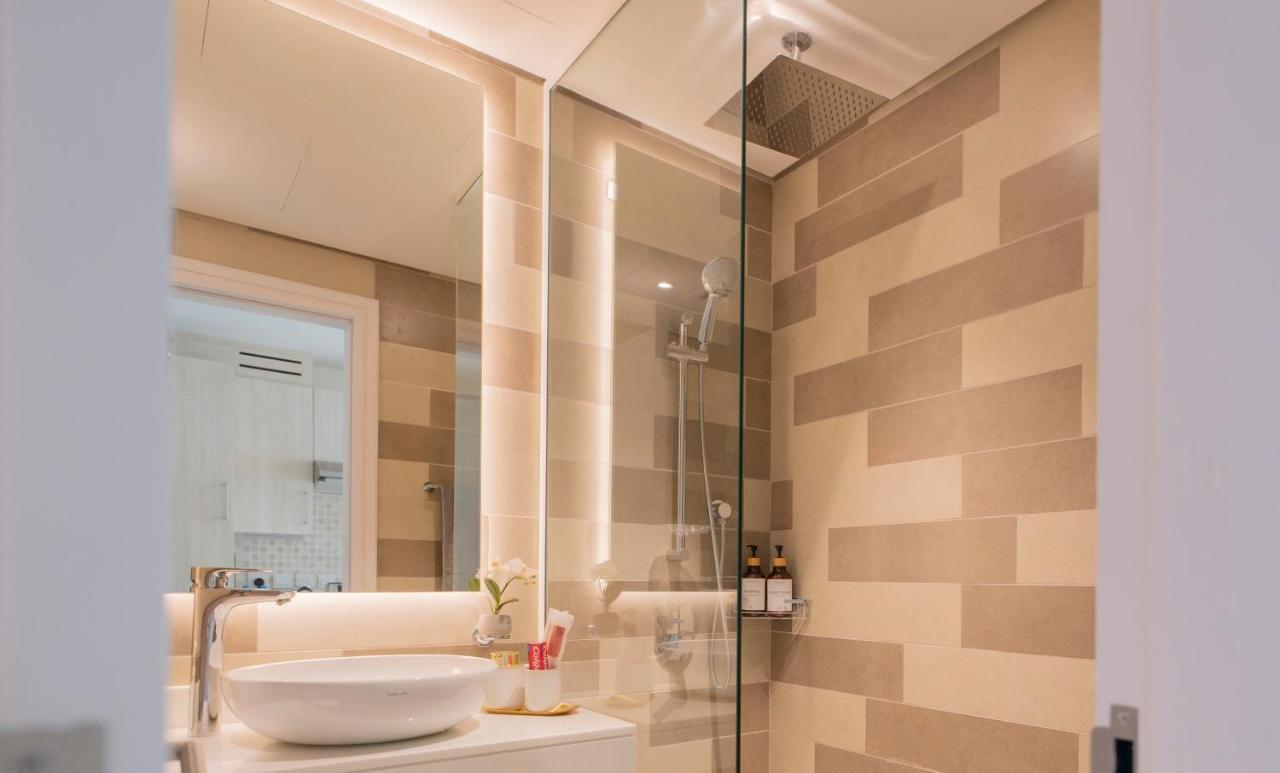 Luxury Studio, Seven Palm Residence-Palm Jumeirah Dubai Exterior foto