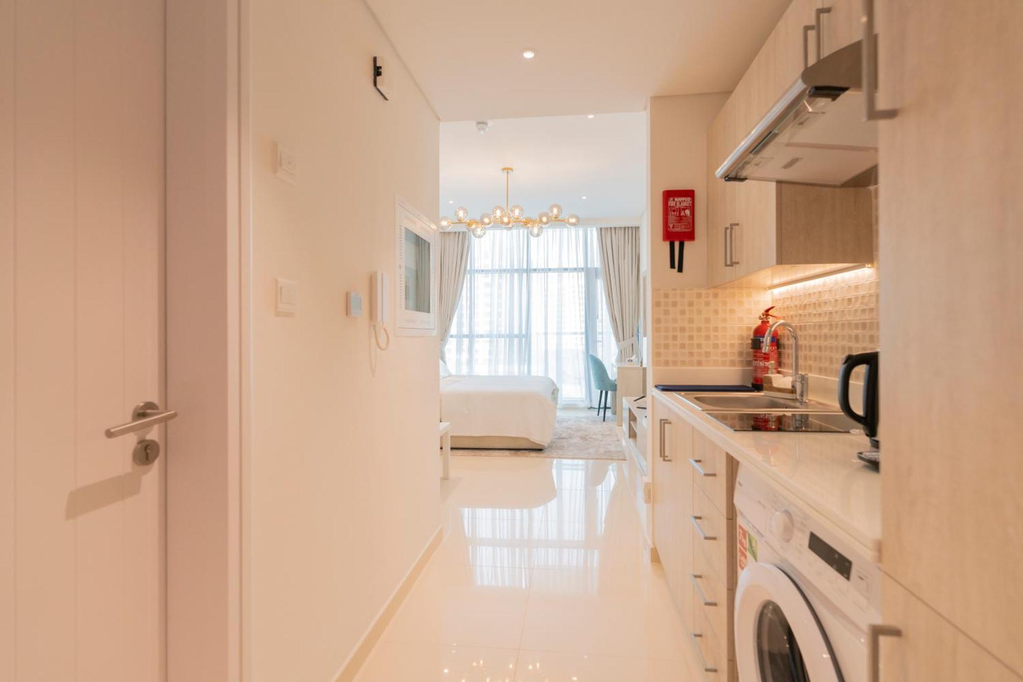 Luxury Studio, Seven Palm Residence-Palm Jumeirah Dubai Exterior foto