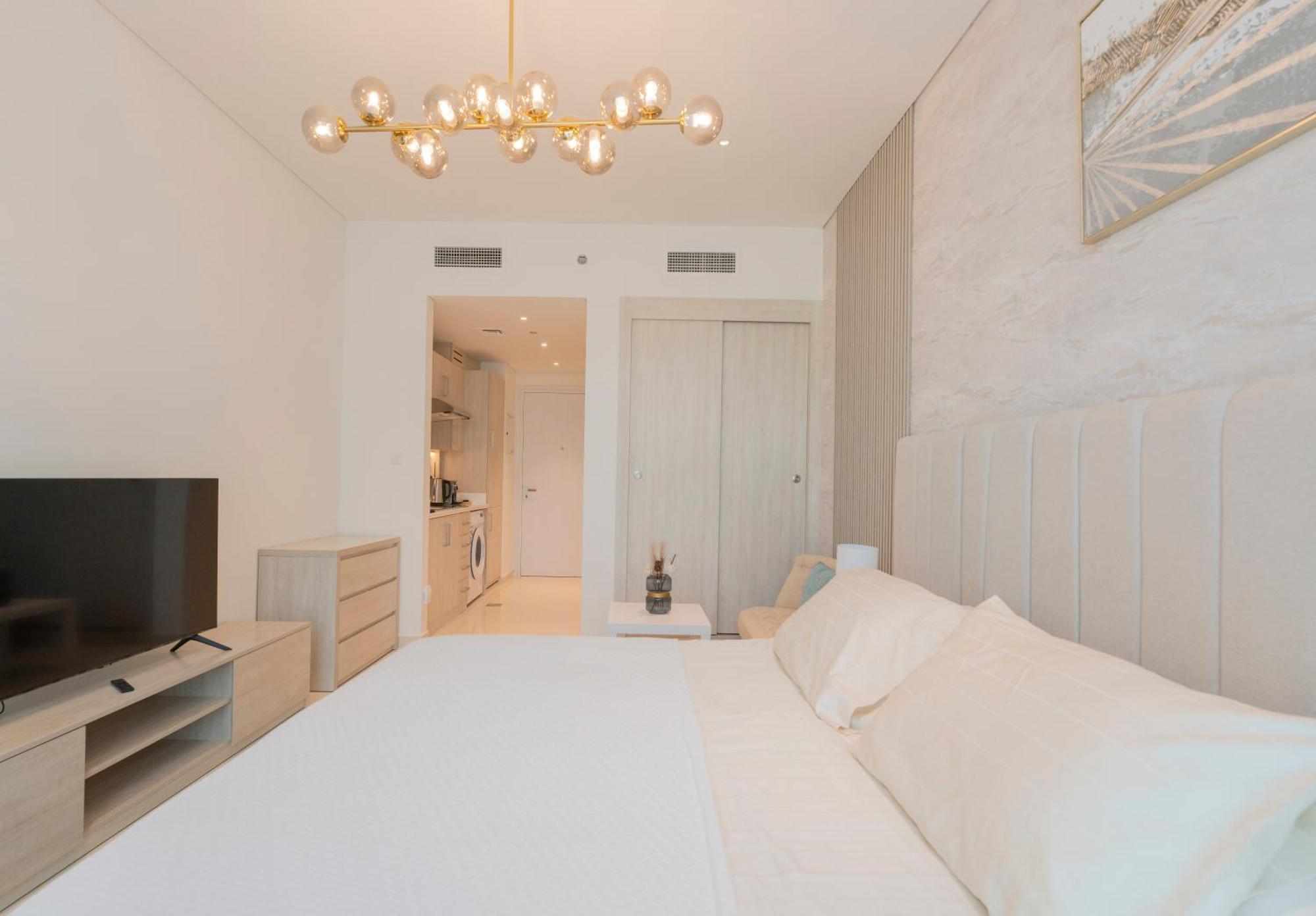 Luxury Studio, Seven Palm Residence-Palm Jumeirah Dubai Exterior foto